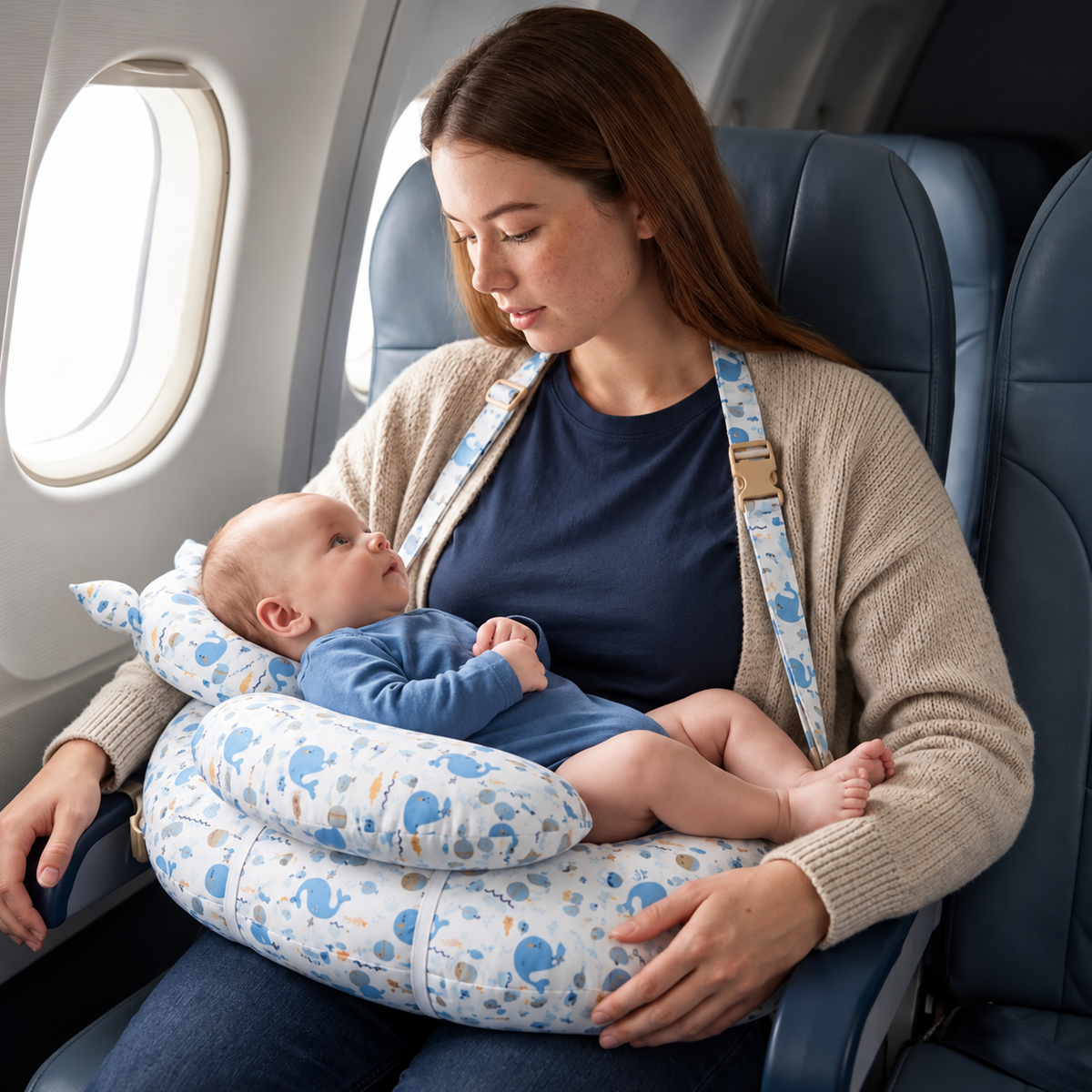 Hands-Free Nursing Pillow, No More Arm Pain
