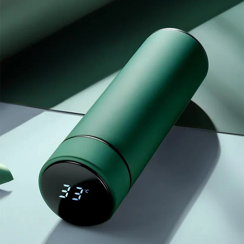 Smart Frosted Thermal Bottle – 500ml