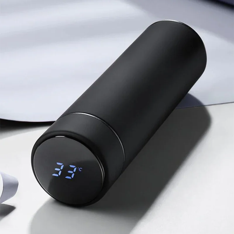 Smart Frosted Thermal Bottle – 500ml