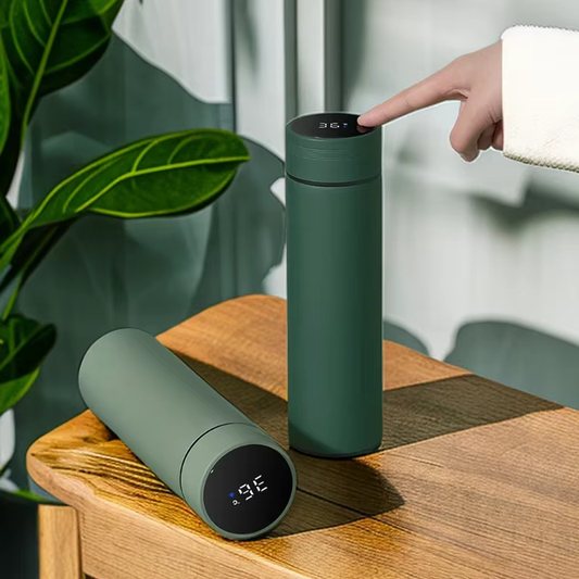 Smart Frosted Thermal Bottle – 500ml